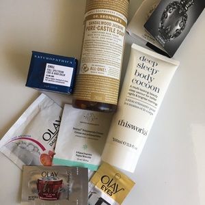 Skincare bundle with Olay, Dr Bronners and more